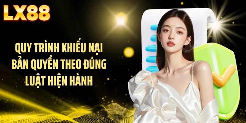 Quy trình khiếu nại bản quyền theo đúng luật hiện hành